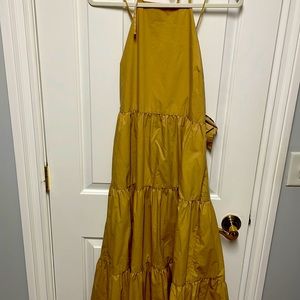 Tie back maxi dress